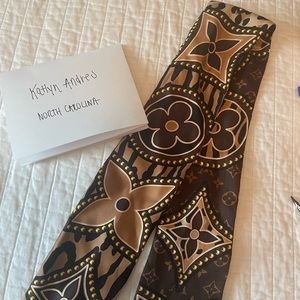 Louis Vuitton Bag Scarf